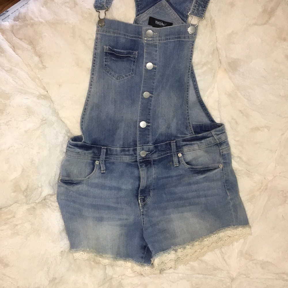 Short Lace Overalls